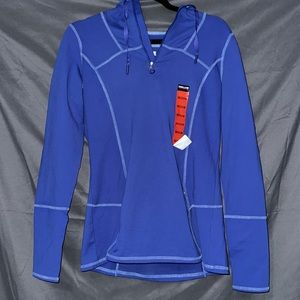 Blue activewear hoodie